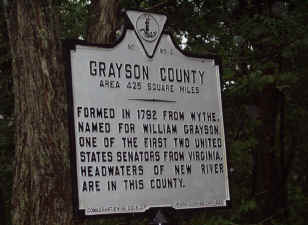 County Line Marker